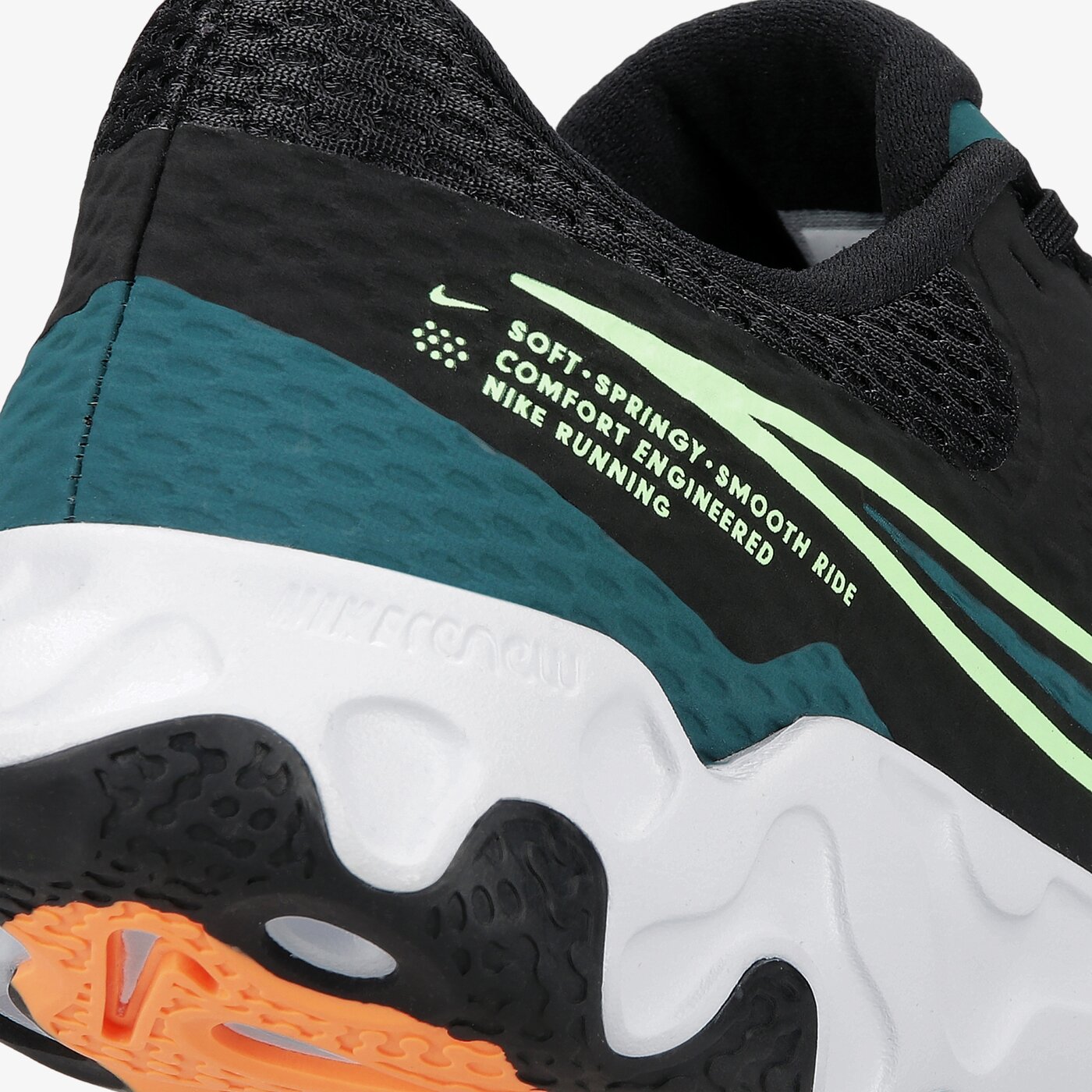 Buty do biegania męskie NIKE RENEW RIDE 2 cu3507-006 kolor czarny