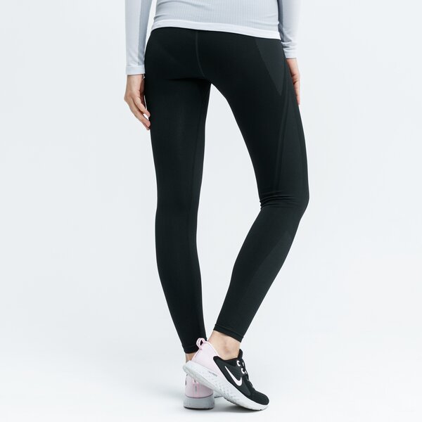 Spodnie dresowe damskie FEEWEAR LEGGINGS TERMICZNE SEAL fw39bid51002 kolor czarny