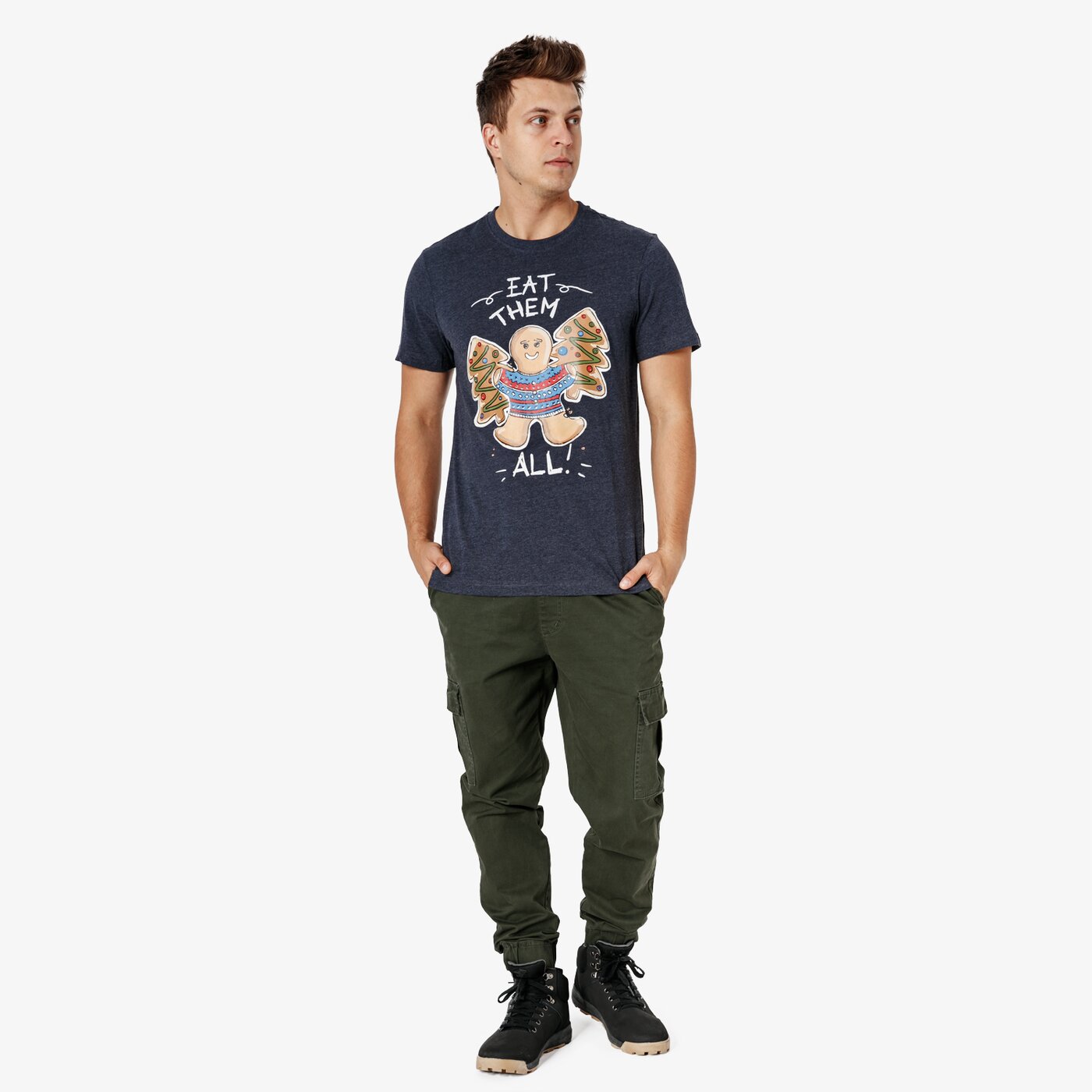 Koszulka męska FEEWEAR T-SHIRT SS HONEY fw38tsm69001 kolor granatowy