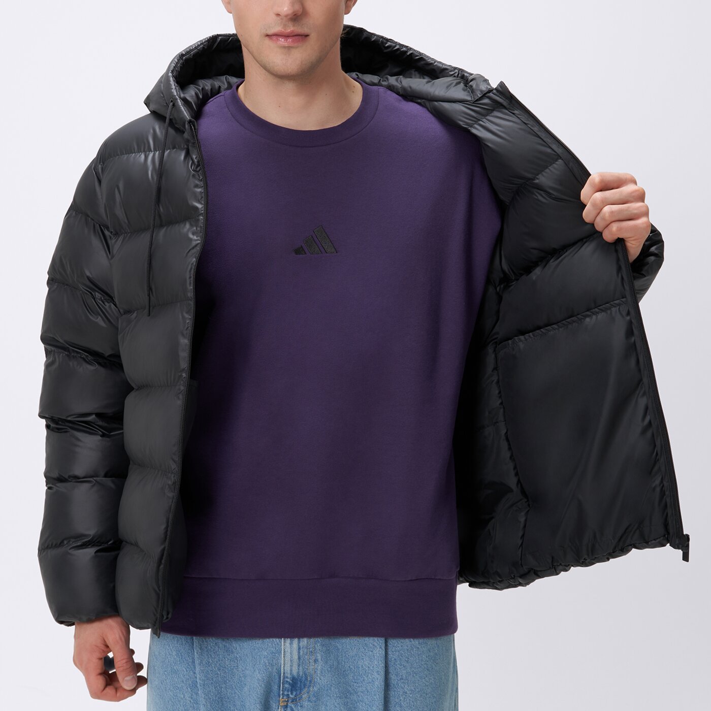 Kurtka zimowa męska ADIDAS KURTKA ZIMOWA ESS SD PUF HD J jx7787 kolor czarny