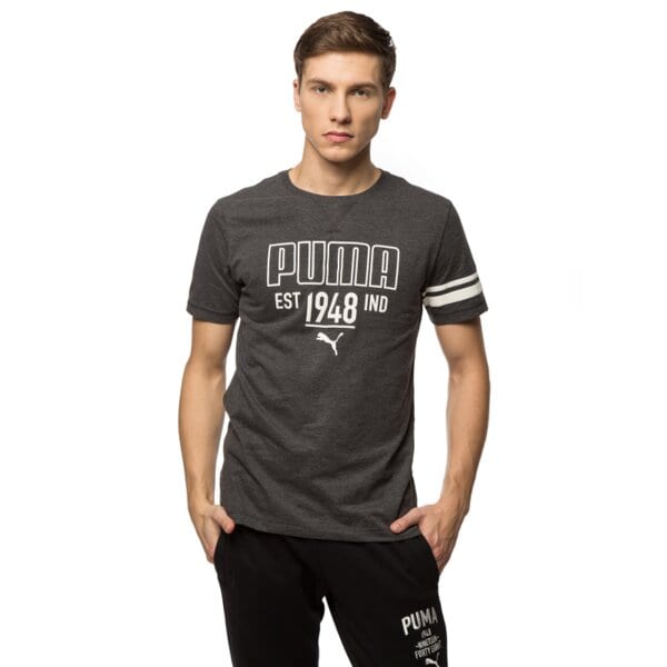 Koszulka męska PUMA T-SHIRT STYLE ATHL TEE 83410207 kolor czarny