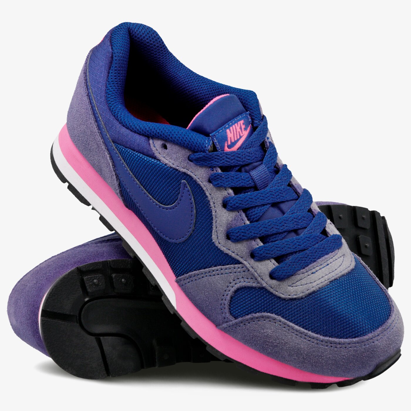 Buty sportowe damskie NIKE WMNS MD RUNNER 2  749869-446 kolor granatowy