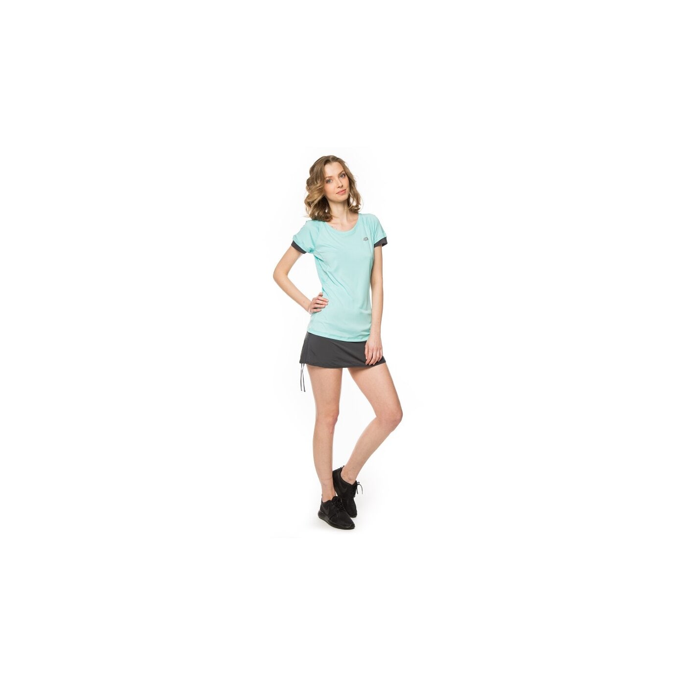 Koszulka damska LOTTO T-SHIRT W RIDE II TEE W r9901 kolor zielony