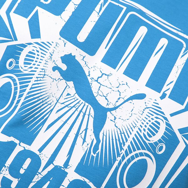 Koszulka męska PUMA T-SHIRT BP MEN 01 83550601 kolor niebieski