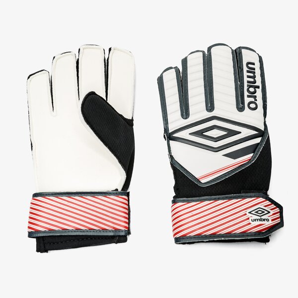 Dziecięce UMBRO RĘKAWICE PIŁKARSKIE CLASSICO GLOVE - JNR 21048u-2vz kolor biały