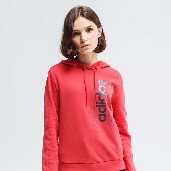 Bluza damska ADIDAS BLUZA Z KAPTUREM W BB HDY fm6206 kolor czerwony