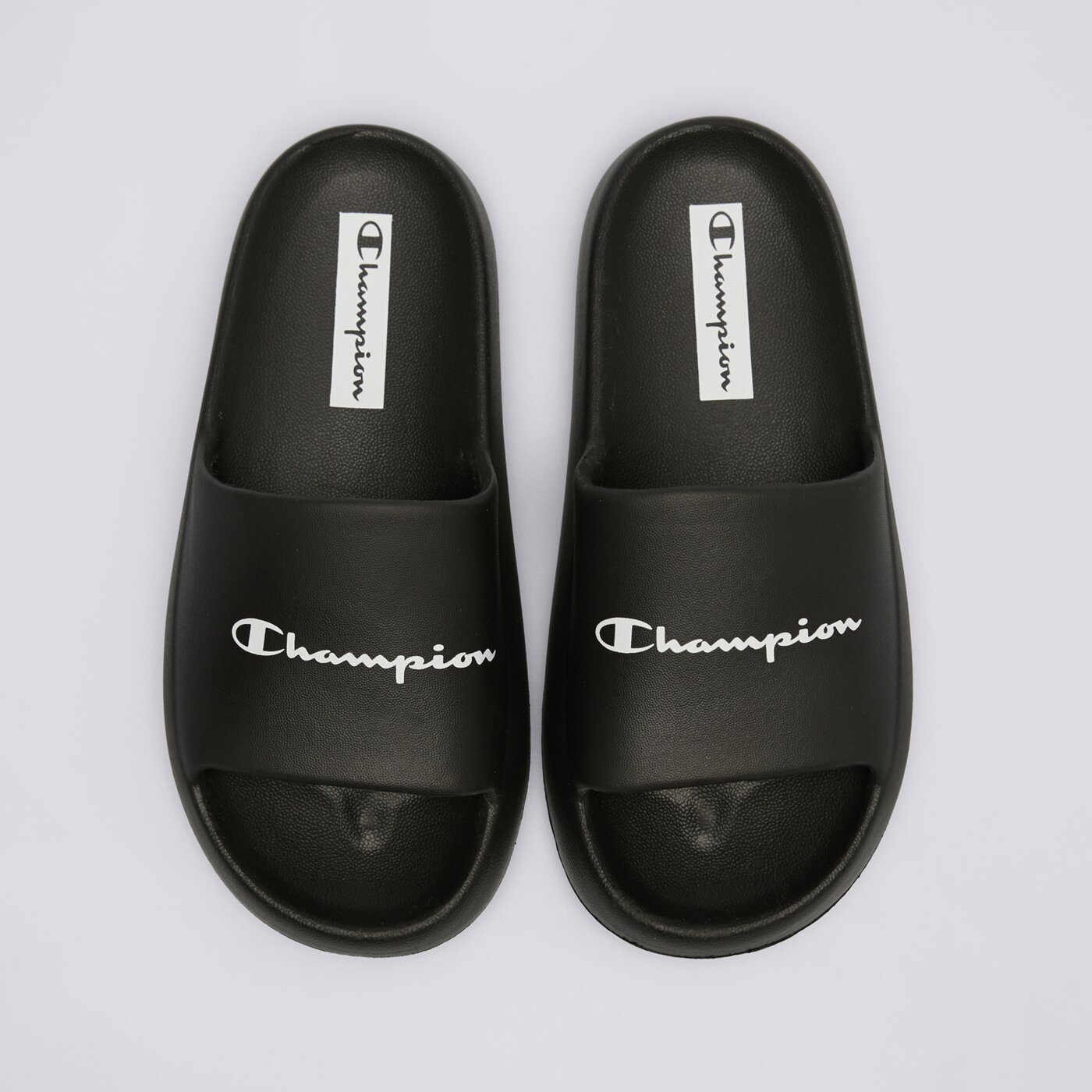 Klapki damskie CHAMPION SOFT SLIPPER SLIDE s11807kk001 kolor czarny