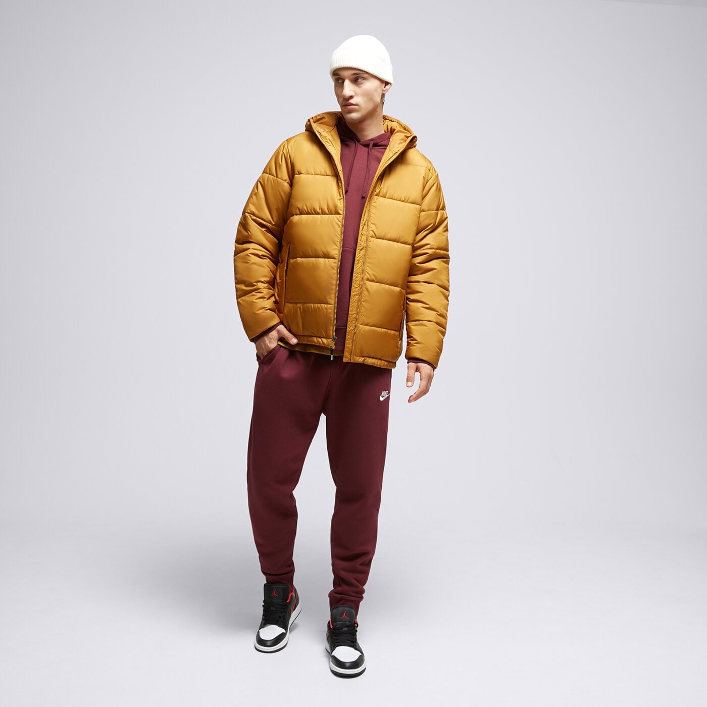 Kurtka zimowa męska VANS KURTKA ZIMOWA NORRIS MTE 1 vn0008gb1m71 kolor musztardowy