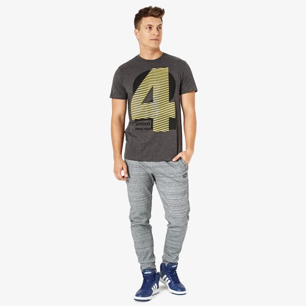 Koszulka męska UMBRO T-SHIRT SS FIRM ul38tsm48001 kolor szary