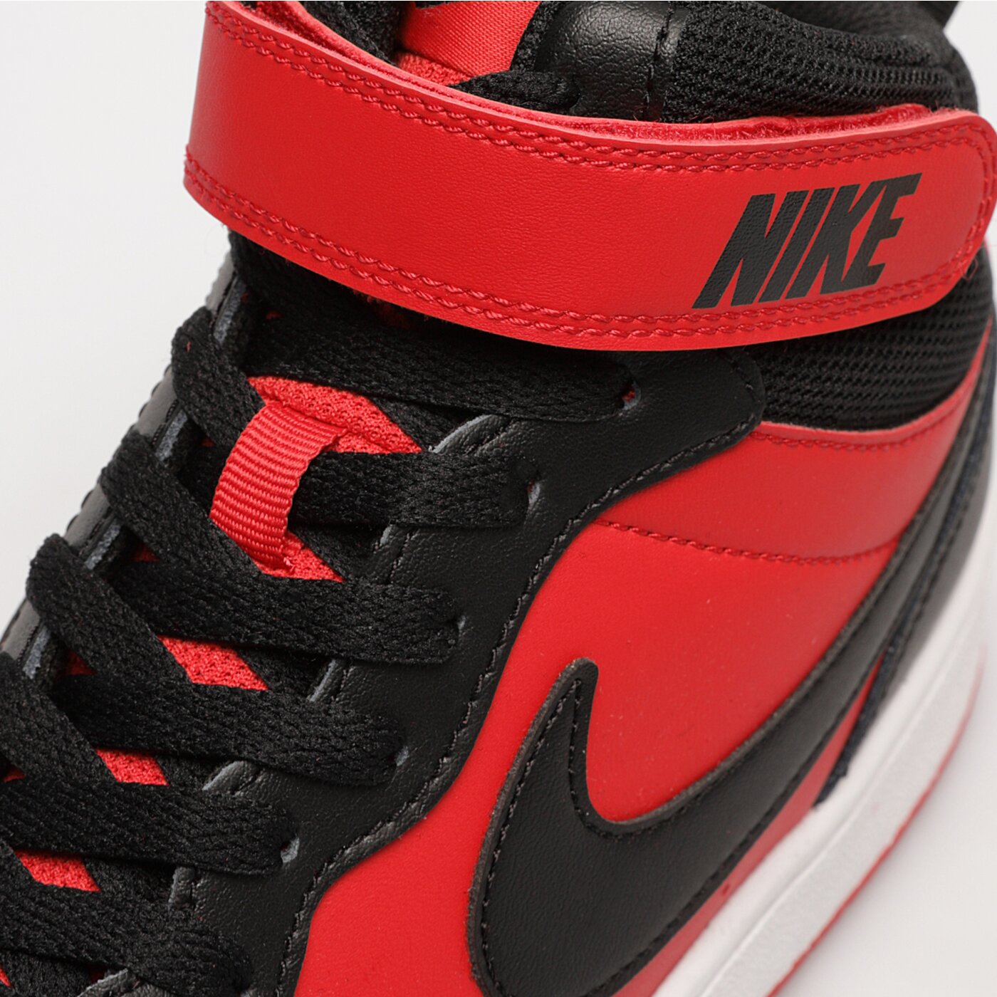 Buty dziecięce NIKE COURT BOROUGH MID 2 cd7782-602 kolor czerwony