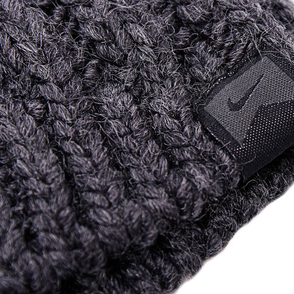 Czapka zimowa damska NIKE CZAPKA CABLE KNIT BEANIE 484606010 kolor szary