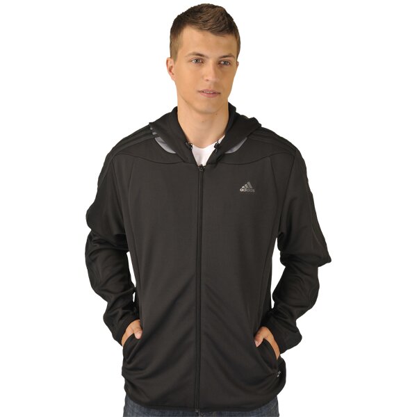 Bluza męska ADIDAS BLUZA   CLIMA365 FULLZIP HOOD v36274 kolor czarny