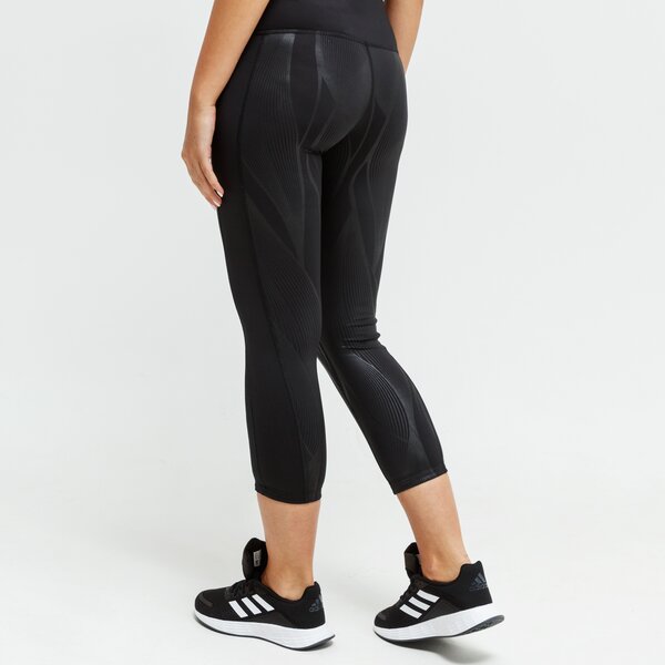 Spodnie dresowe damskie LOTTO LEGGINGS VABENE W IV CAPRI PRT3 PL 215489-1cl kolor czarny