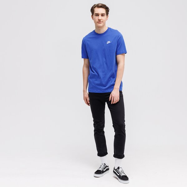 Koszulka męska NIKE T-SHIRT SPORTSWEAR CLUB ar4997-430 kolor niebieski