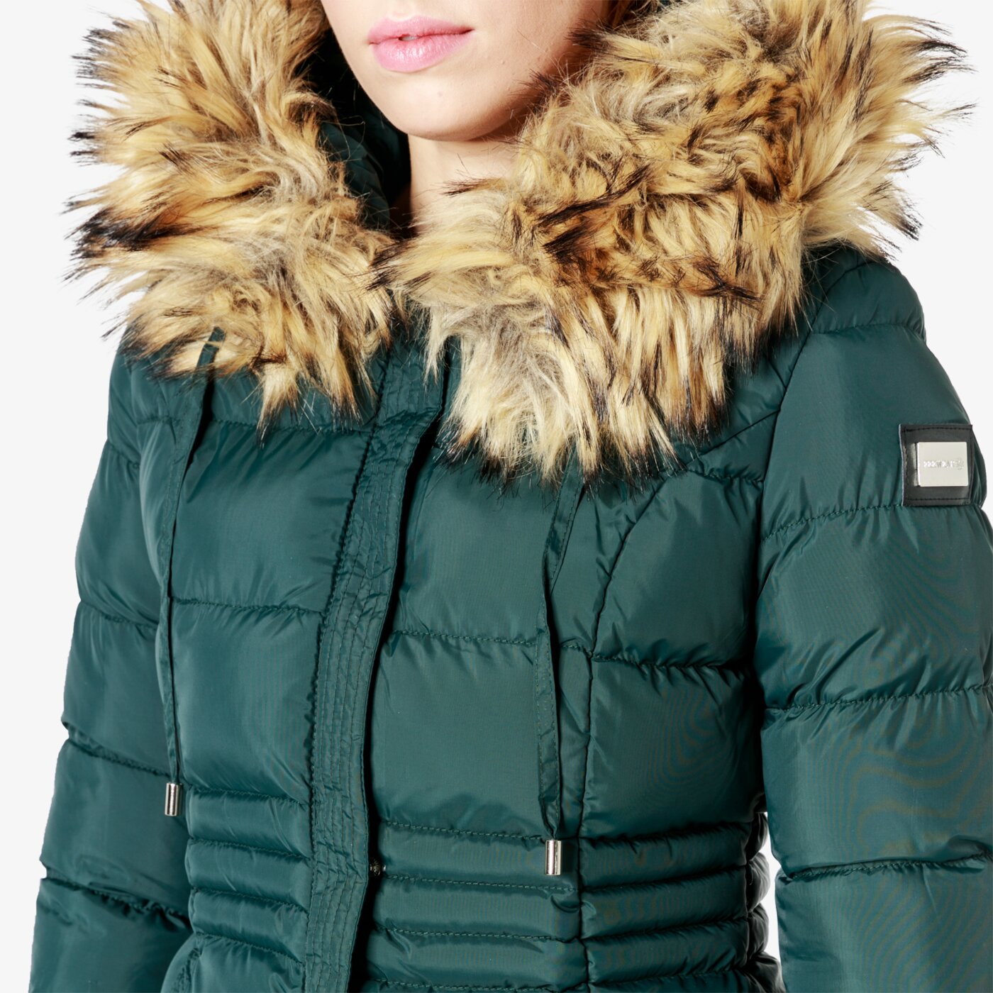 Kurtka zimowa damska FEEWEAR KURTKA JOYFUL fwp38kud04001 kolor zielony