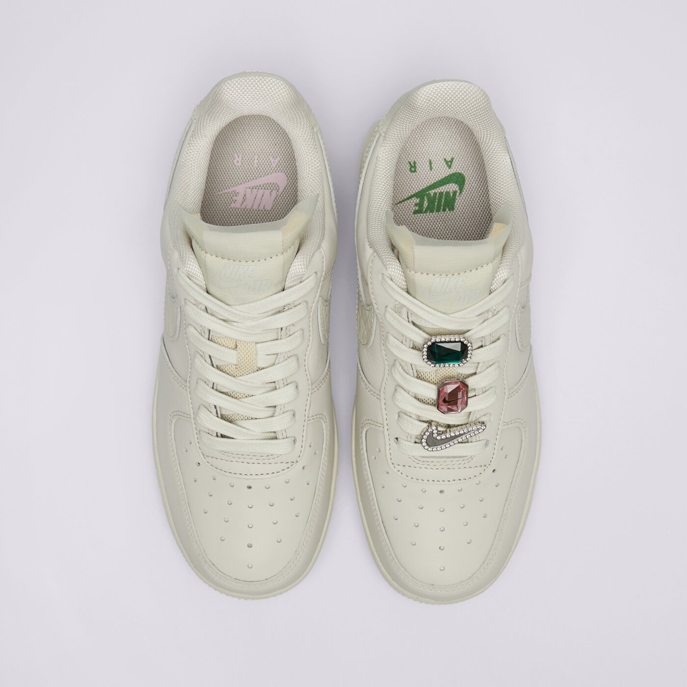 Buty sportowe damskie NIKE AIR FORCE 1 LOW PREMIUM dn5463-001 kolor beżowy