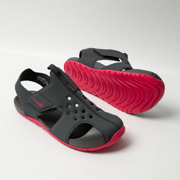 Sandały dla dzieci NIKE SUNRAY PROTECT 2 GP 943828-001 kolor szary