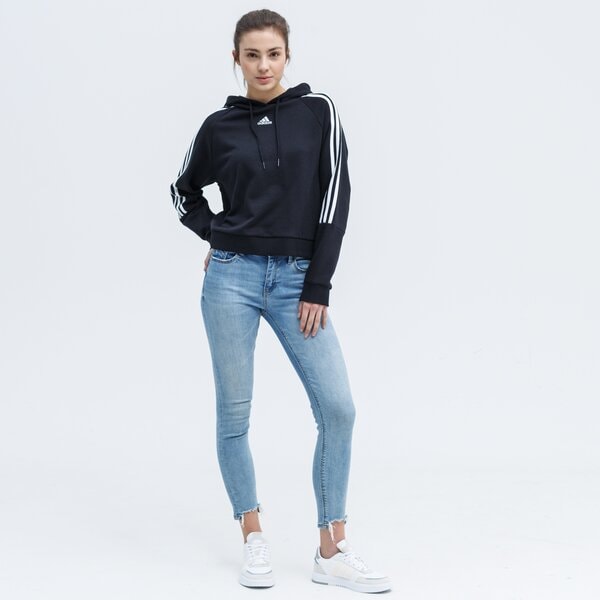 Bluza damska ADIDAS BLUZA Z KAPTUREM W 3S HD gl1460 kolor czarny