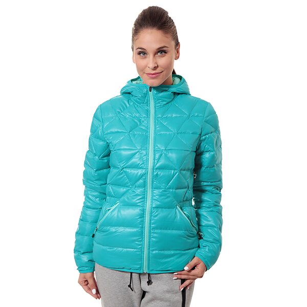 Kurtka zimowa damska NIKE KURTKA ALLIANCE JKT-550 HOOD LTW 626975388 kolor zielony