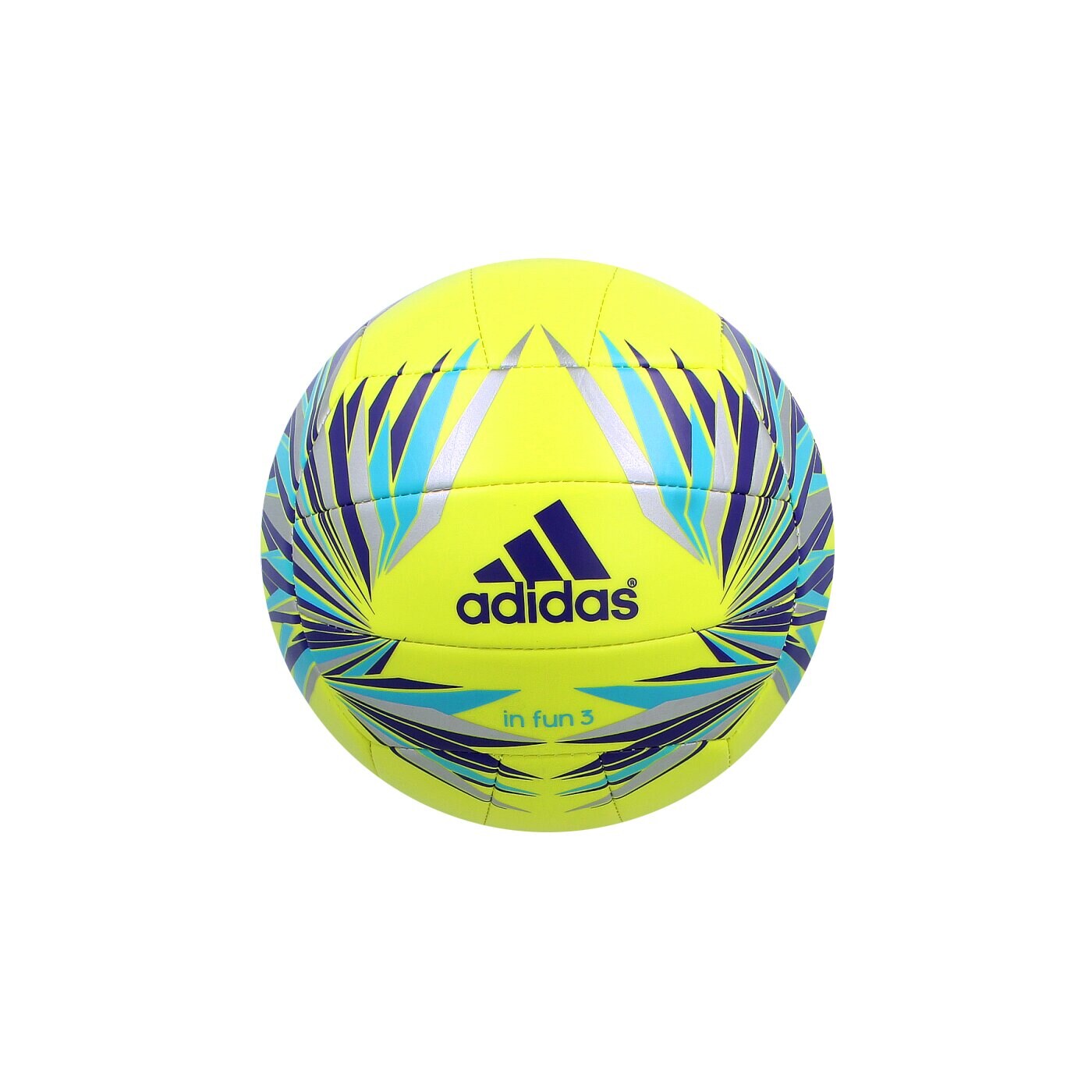 Damska piłka nożna ADIDAS PIŁKA IN FUN 3 a97992 kolor zielony