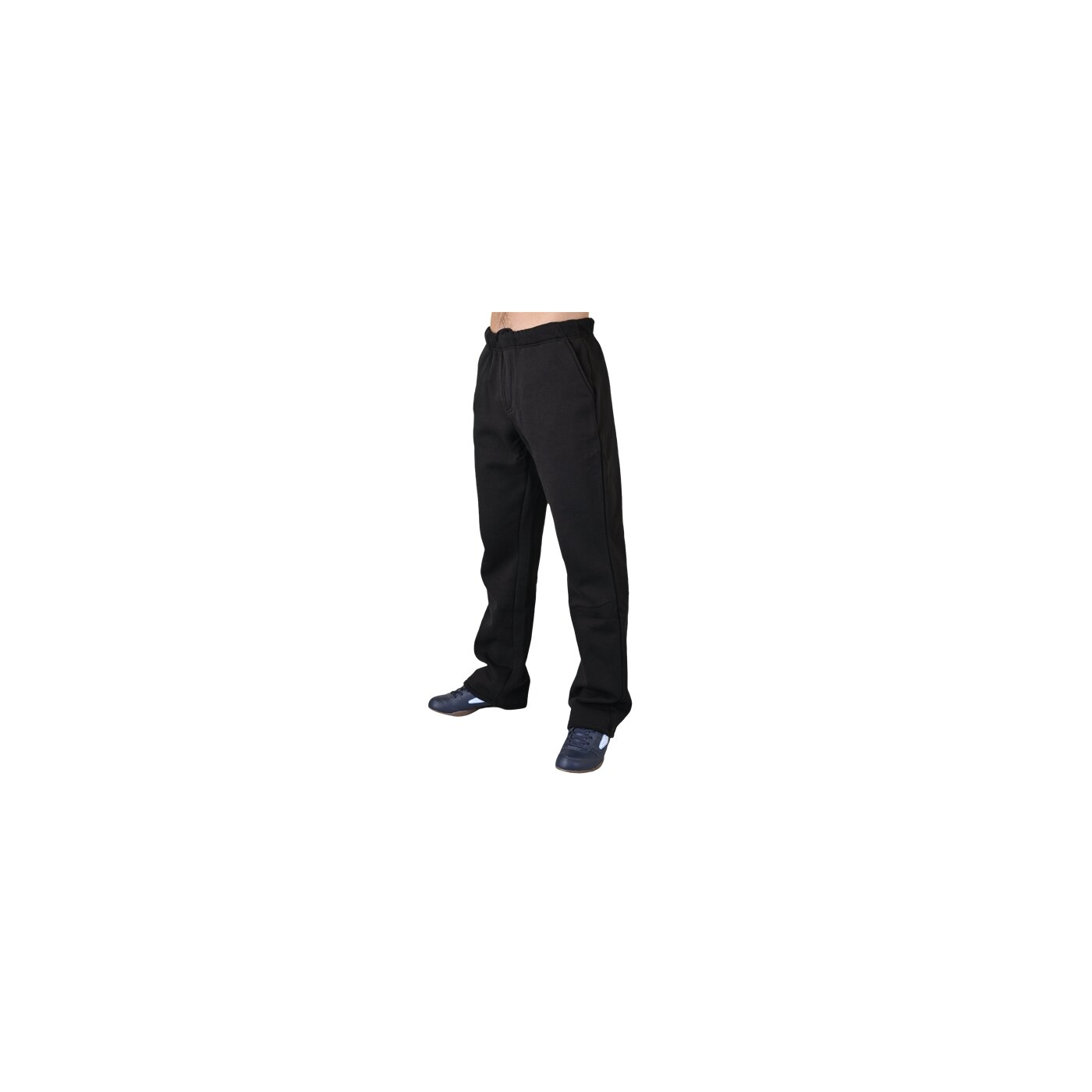 Spodnie dresowe męskie UMBRO SPODNIE BASIC ub17spm01a kolor czarny
