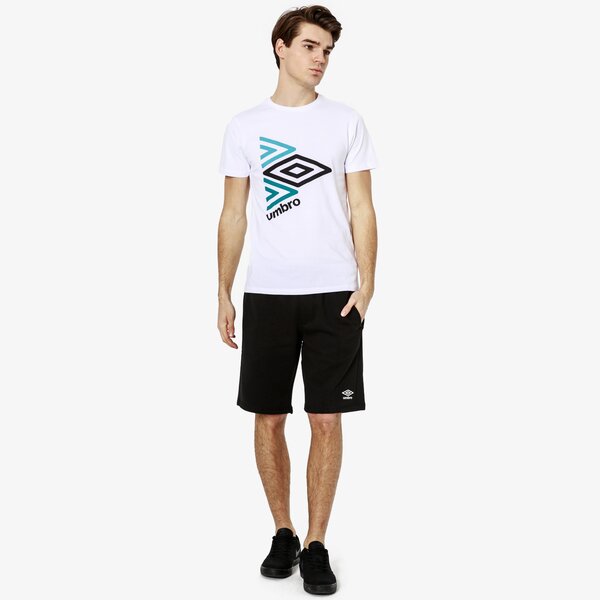 Koszulka męska UMBRO T-SHIRT SS ZANTO ul19tsm27002 kolor biały