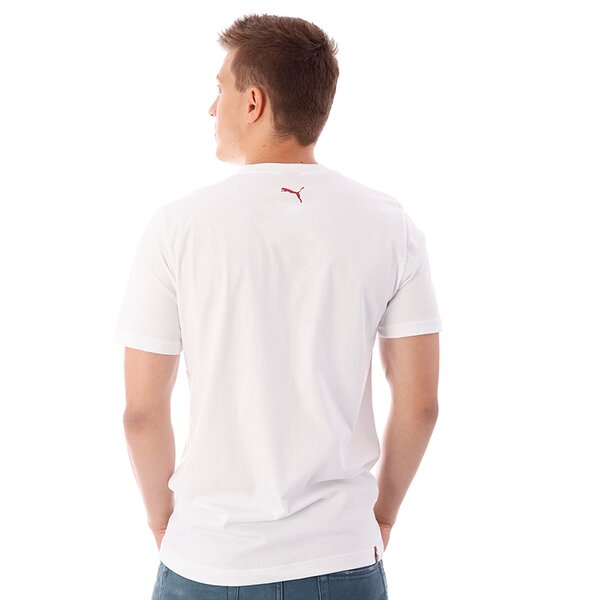 Koszulka męska PUMA T-SHIRT MEN TEE 83073002 kolor biały