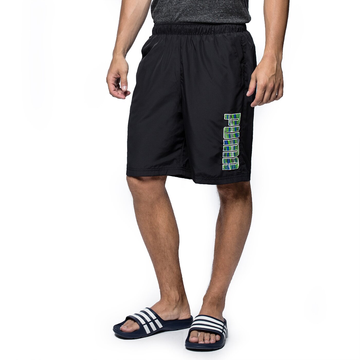 Spodenki męskie PUMA SZORTY FUN SUMMER WOVEN 83659701 kolor czarny