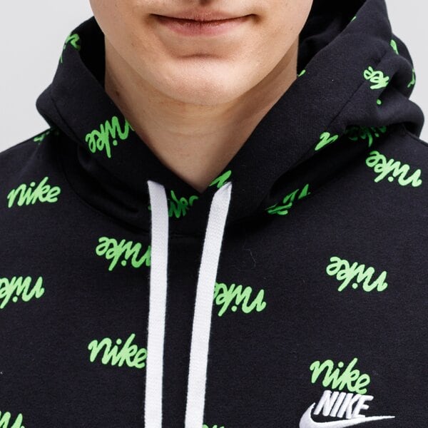 Bluza męska NIKE BLUZA Z KAPTUREM SPORTSWEAR CLUB dc8090-010 kolor czarny