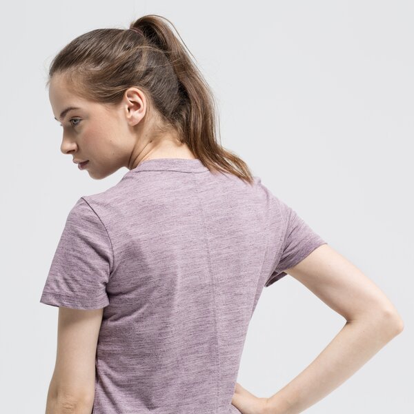 Koszulka damska REEBOK T-SHIRT TE MARBLE LOGO du4925 kolor fioletowy
