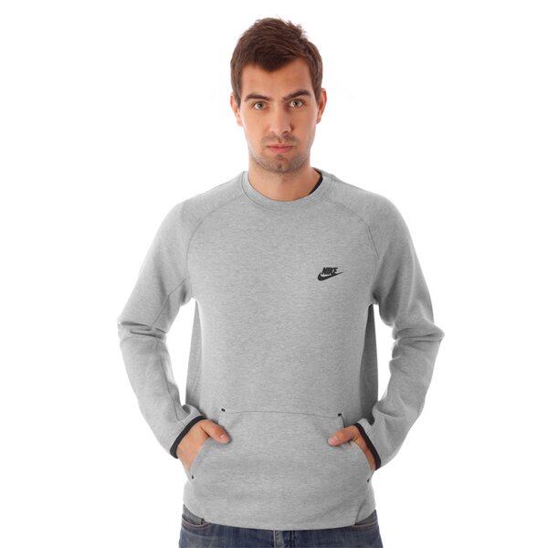 Bluza męska NIKE BLUZA TECH CREW-1.0 545163063 kolor szary