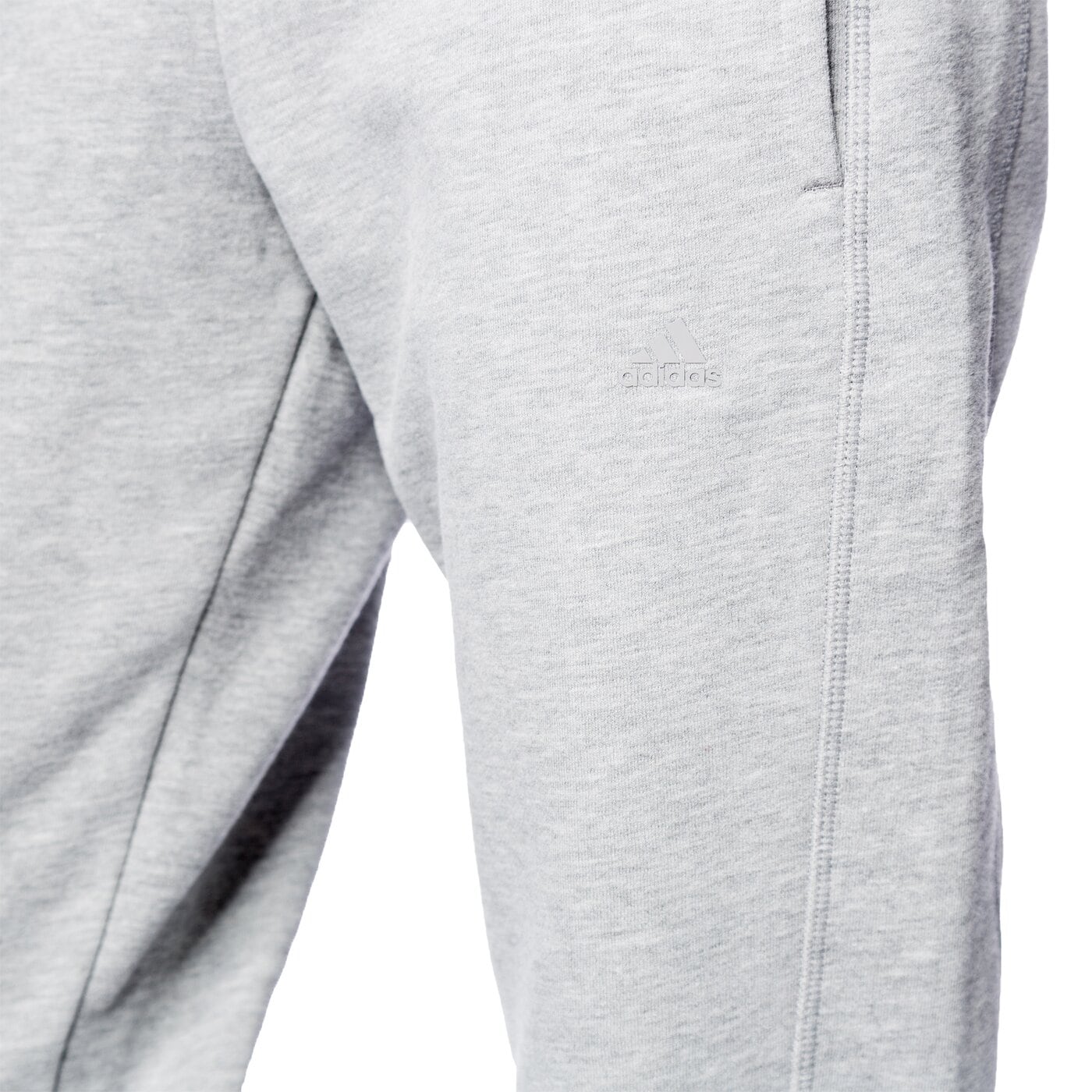 Spodnie dresowe damskie ADIDAS SPODNIE ESS BRUSH PANT aj4559 kolor szary