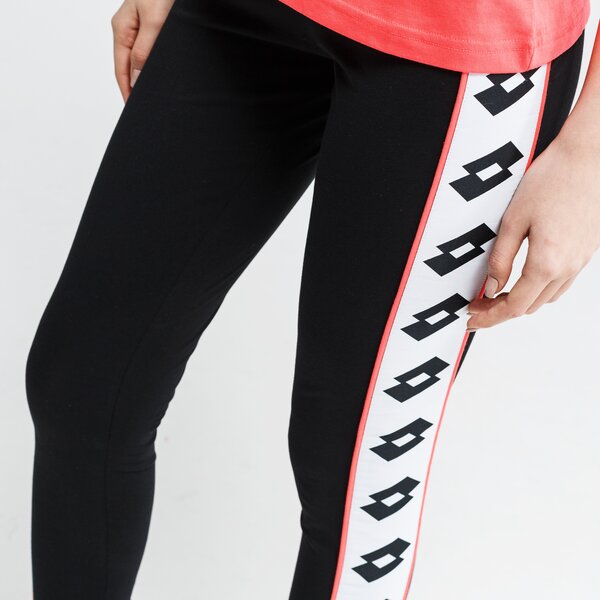 Spodnie dresowe damskie LOTTO LEGGINGS ATHLETICA PRIME W JS STC 213483-1cl kolor czarny