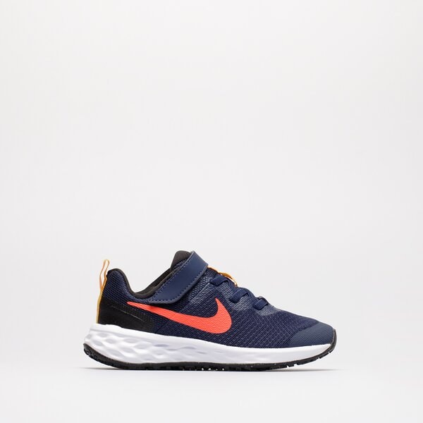 Buty do biegania dla dzieci NIKE REVOLUTION 6 dd1095-412 kolor granatowy