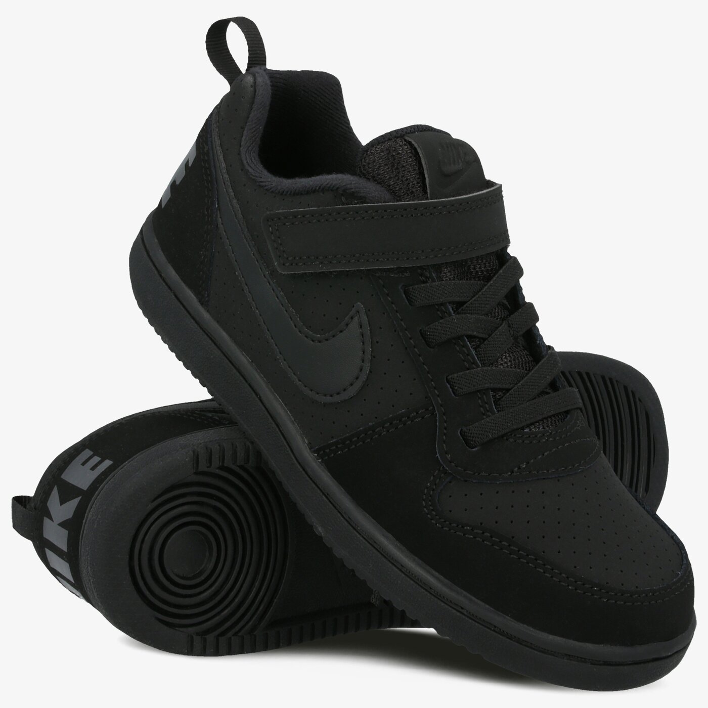 Buty dziecięce NIKE COURT BOROUGH LOW (PSV) 870025-001 kolor czarny