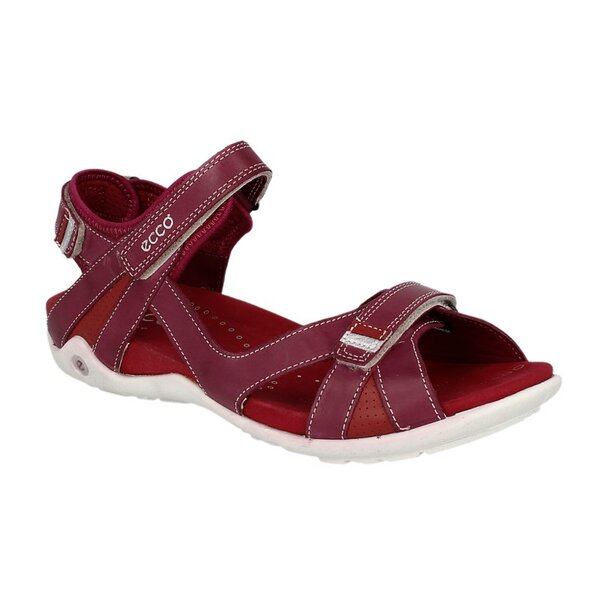 Sandały dla dzieci ECCO GSI SANDAL 72302357456 kolor bordowy