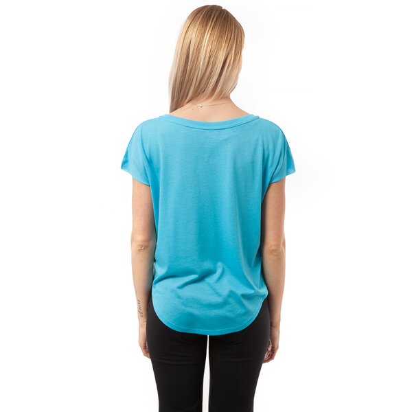 Koszulka damska NIKE T-SHIRT TEE-LIVE FAST 644491401 kolor niebieski