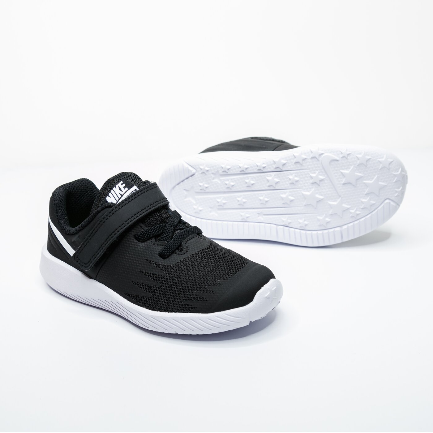 Buty do biegania dla dzieci NIKE STAR RUNNER BTV 907255-001 kolor czarny