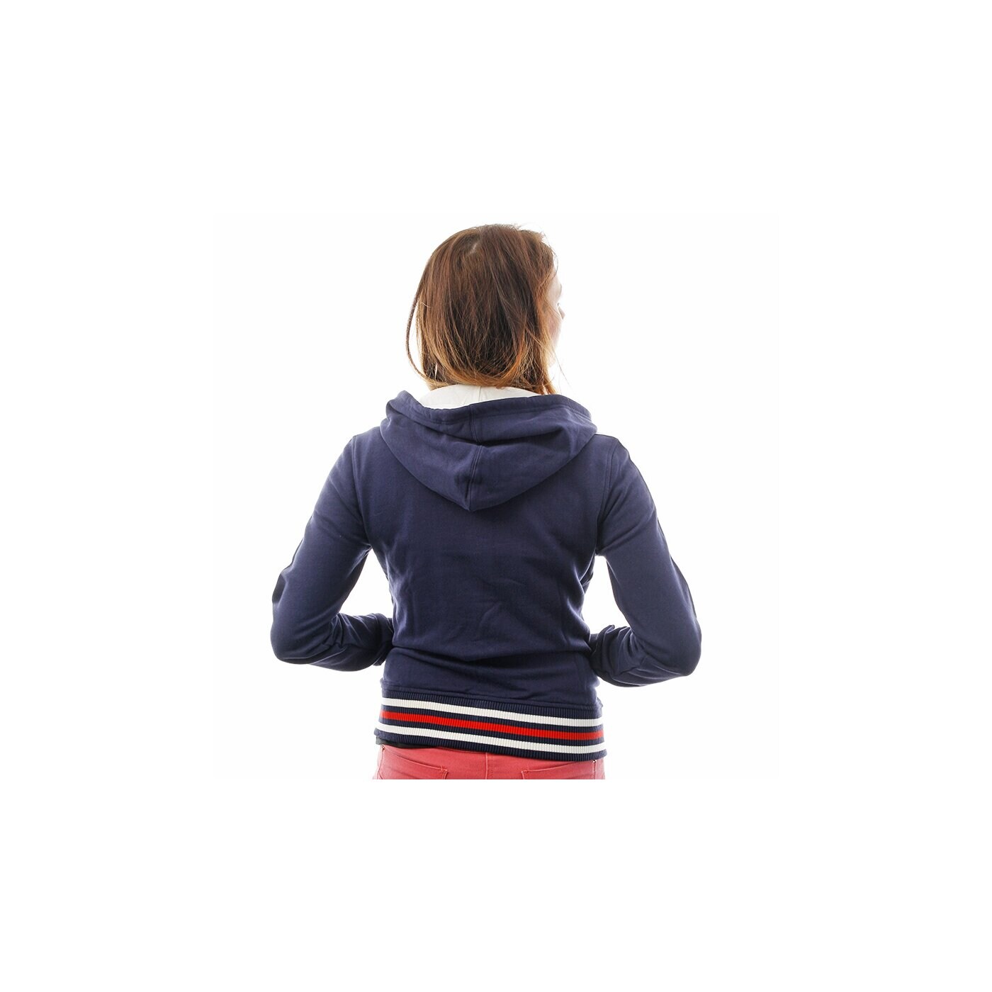 Bluza damska ADIDAS BLUZA   S COLL HOOD TT x30918 kolor granatowy