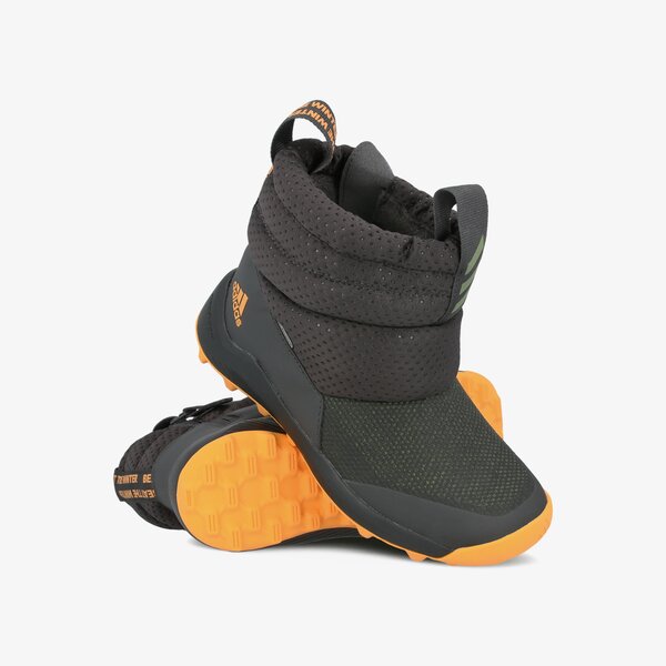 Buty trekkingowe dla dzieci ADIDAS RAPIDASNOW C g27178 kolor szary