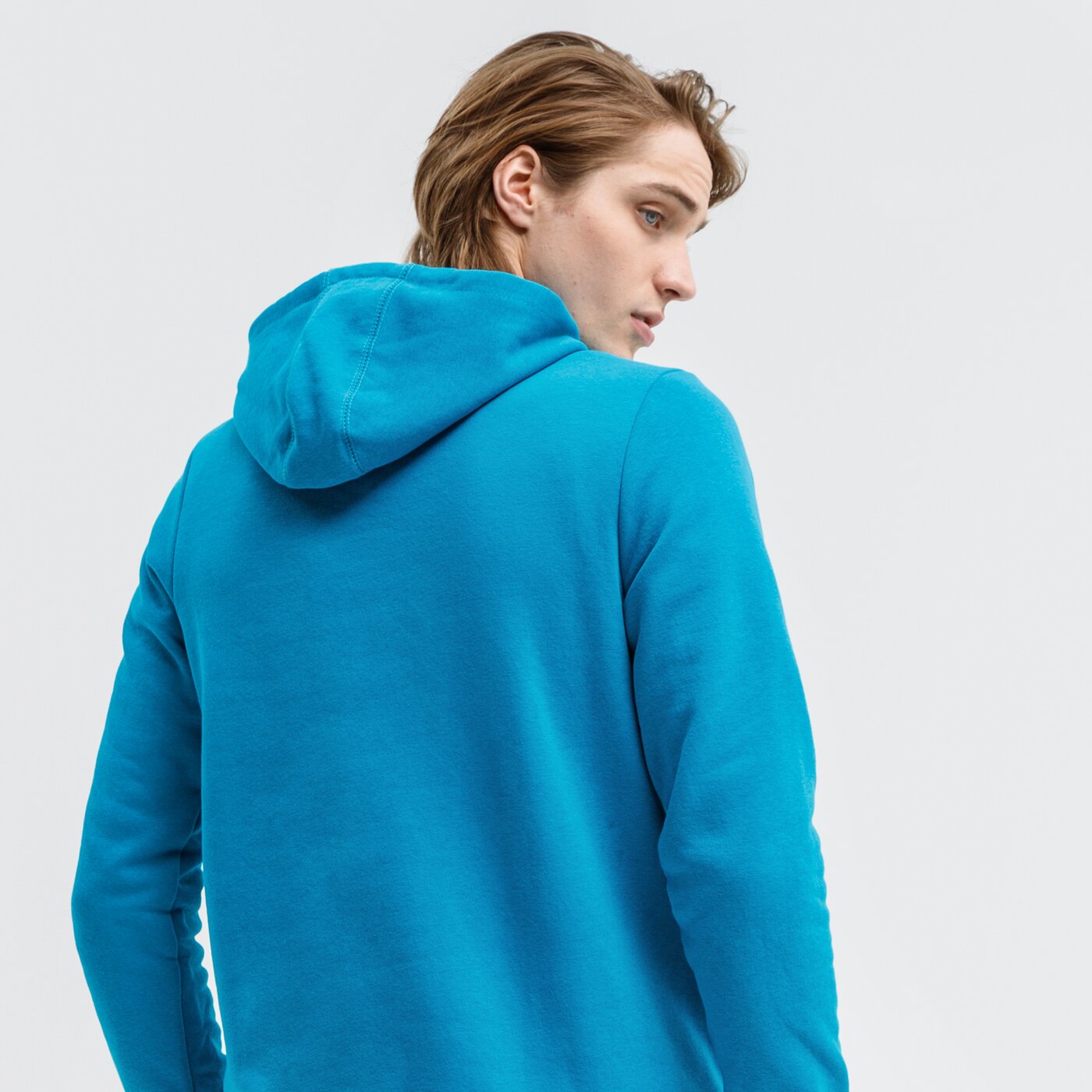 Bluza męska UMBRO BLUZA Z KAPTUREM FW LARGE LOGO 65835u-jw6 kolor niebieski