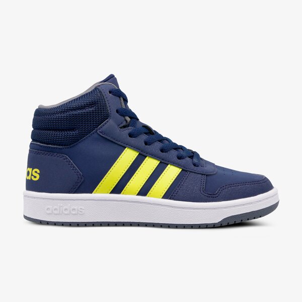 Buty dziecięce ADIDAS HOOPS MID 2.0 K b75745 kolor granatowy