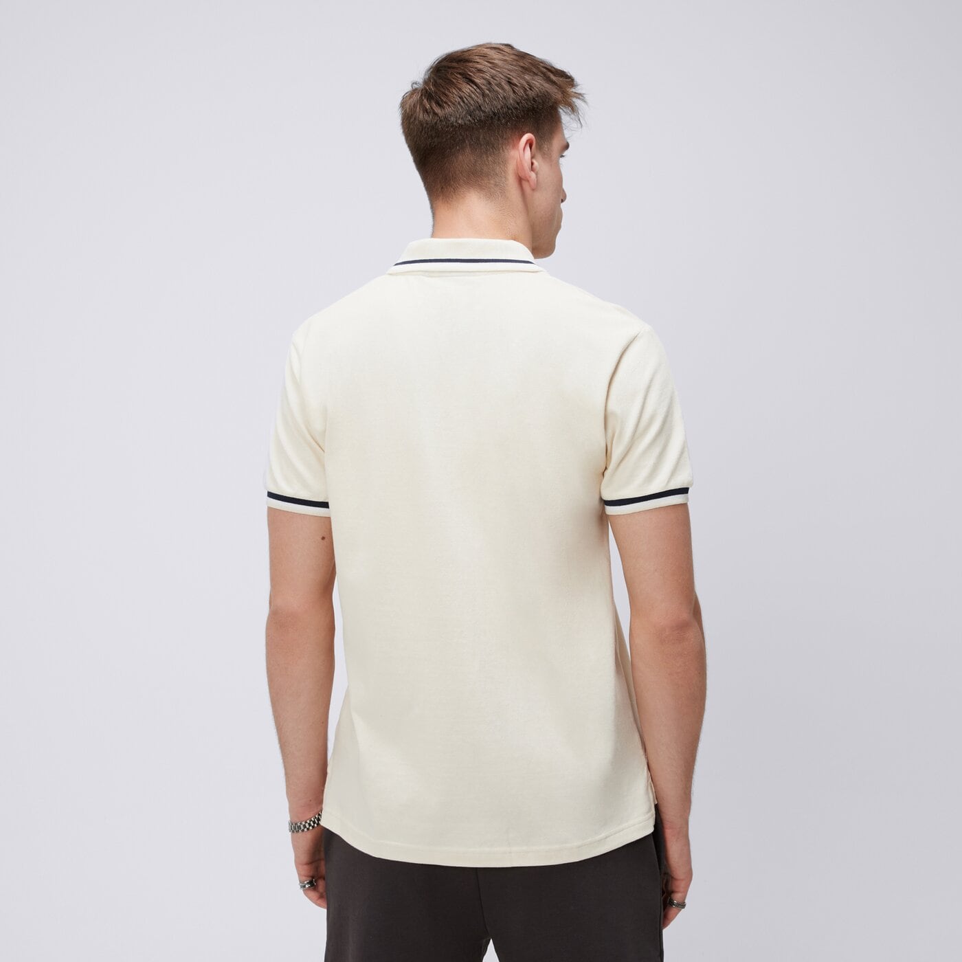 Koszulka polo męska FILA POLO PAZZO ss17spm041792 kolor beżowy