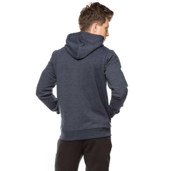 Bluza męska UMBRO BLUZA FOUR STRIPE MINI DIAMONDS ZIP THRU 64106u6u8 kolor granatowy