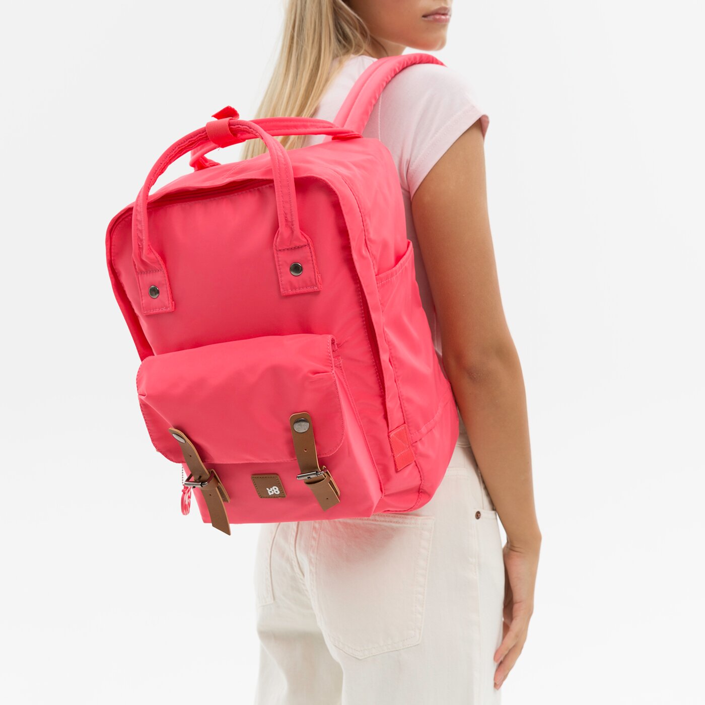 Plecak damski UP8 PLECAK HUMPHREYS up122pld09001 kolor czerwony