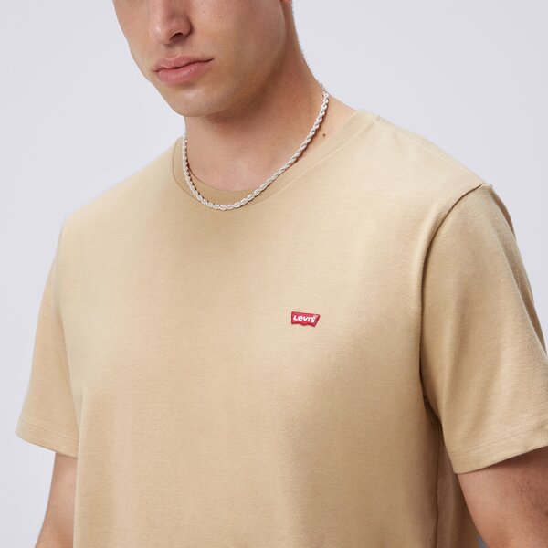 Koszulka męska LEVI'S T-SHIRT SS ORIGINAL HM 56605-0261 kolor musztardowy