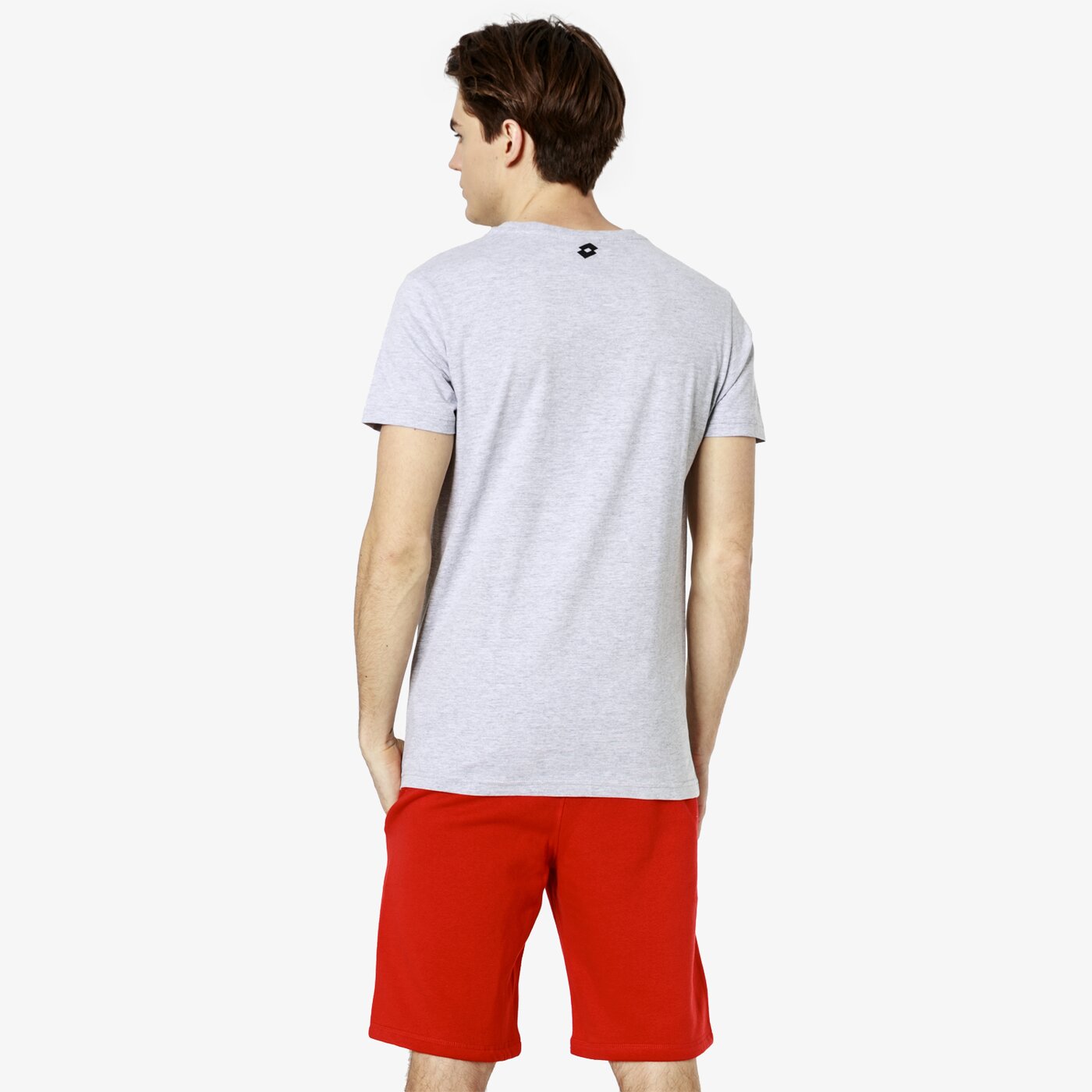 Koszulka męska LOTTO T-SHIRT SS TERNI lo19tsm67002 kolor szary