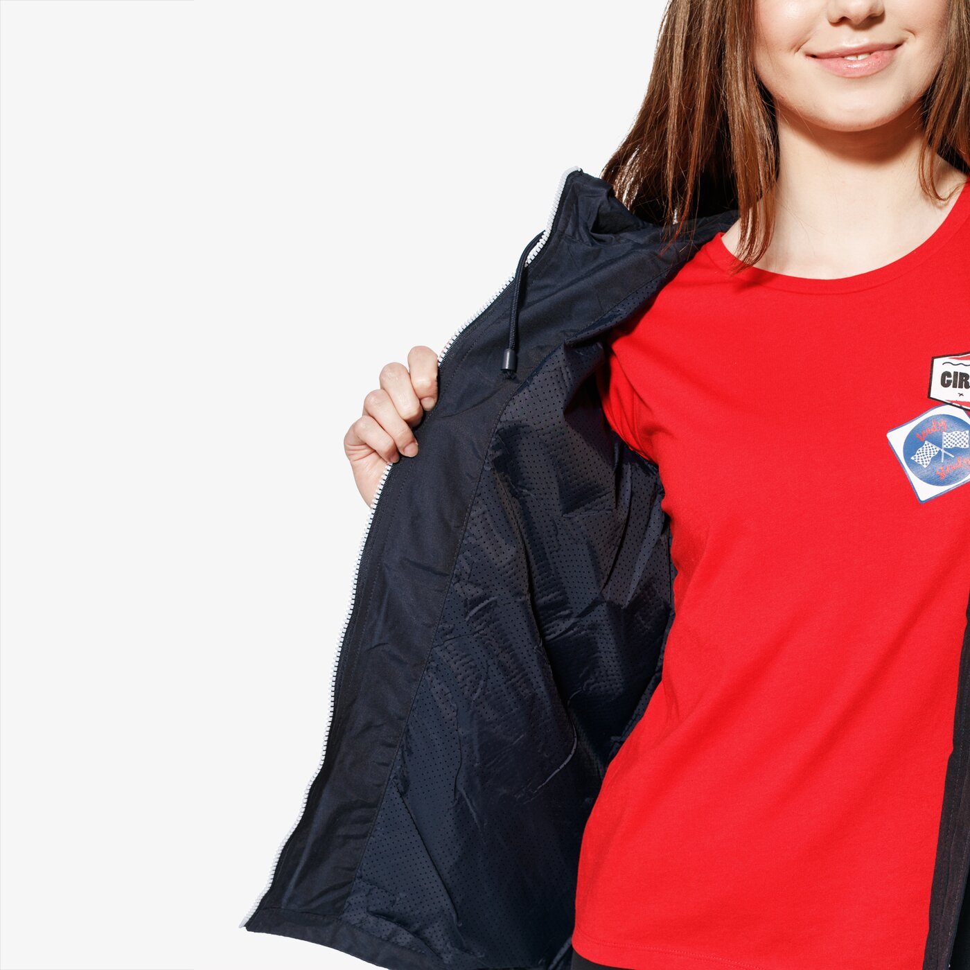 Kurtka przejściowa damska LOTTO KURTKA FALCON lo18kud21001 kolor granatowy