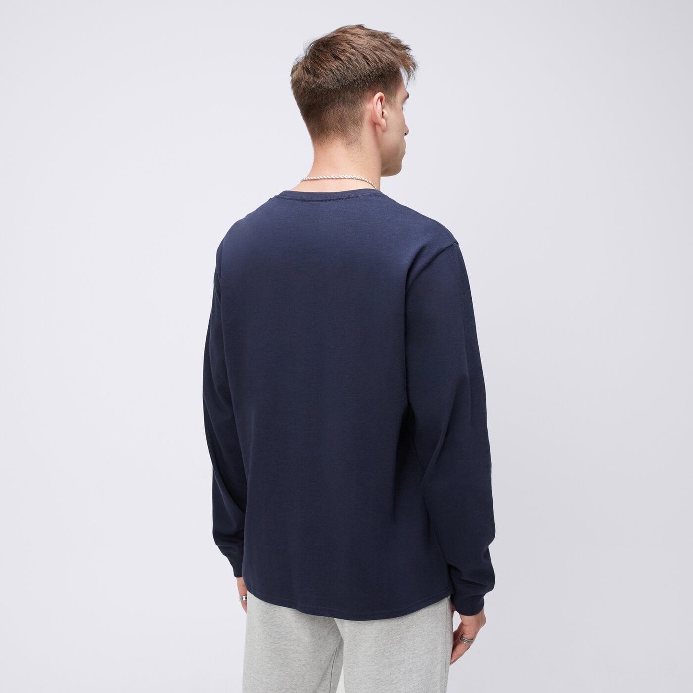 Koszulka męska LEVI'S T-SHIRT LS ORIGINAL HM 72848-0001 kolor granatowy