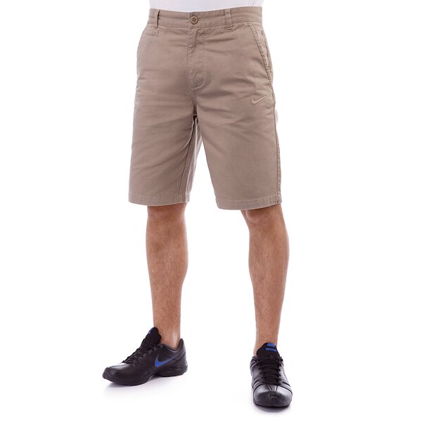 Spodenki męskie NIKE SZORTY WASHED CHINO SHORT 529867235 kolor beżowy